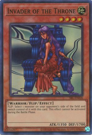 Image of Invader of the Throne (SRL-EN026) - Spell Ruler (25th Anniversary Edition) Unlimited