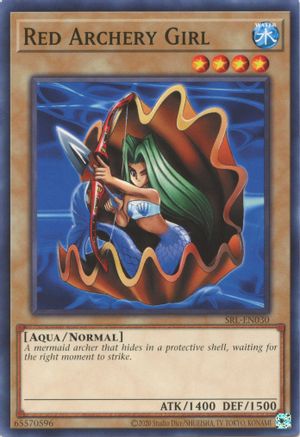 Image of Red Archery Girl (SRL-EN030) - Spell Ruler (25th Anniversary Edition) Unlimited