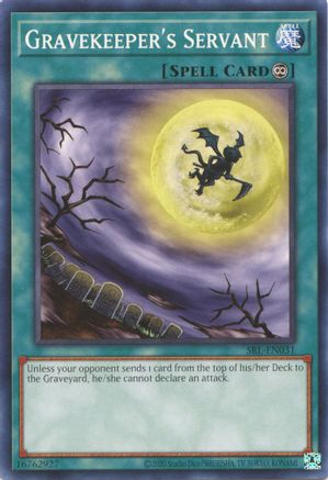 Image of Gravekeeper's Servant (SRL-EN031) - Spell Ruler (25th Anniversary Edition) Unlimited