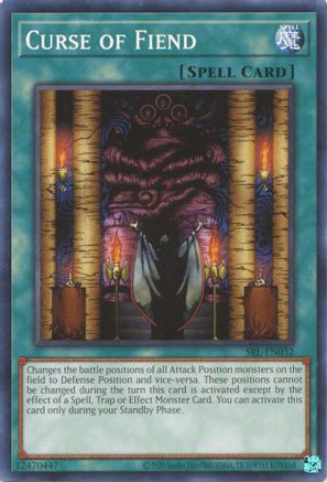 Image of Curse of Fiend (SRL-EN032) - Spell Ruler (25th Anniversary Edition) Unlimited