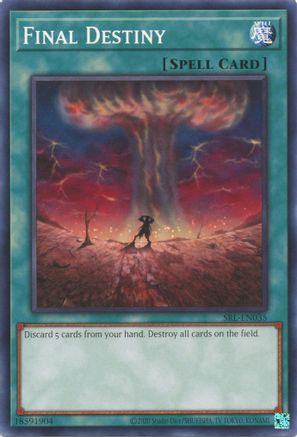 Image of Final Destiny (SRL-EN035) - Spell Ruler (25th Anniversary Edition) Unlimited