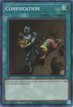Image of Confiscation (SRL-EN038) - Spell Ruler (25th Anniversary Edition) Unlimited