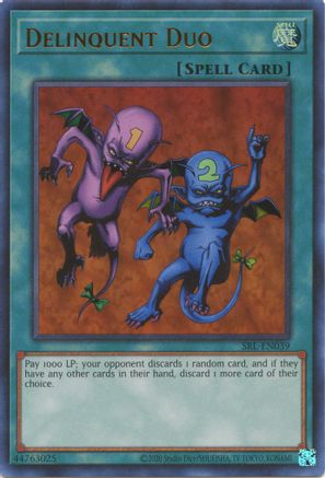 Image of Delinquent Duo (SRL-EN039) - Spell Ruler (25th Anniversary Edition) Unlimited