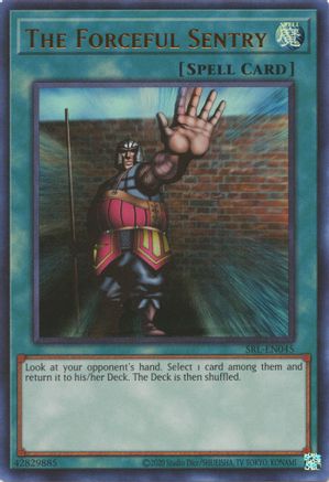 Image of The Forceful Sentry (SRL-EN045) - Spell Ruler (25th Anniversary Edition) Unlimited