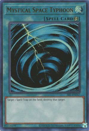 Image of Mystical Space Typhoon (SRL-EN047) - Spell Ruler (25th Anniversary Edition) Unlimited