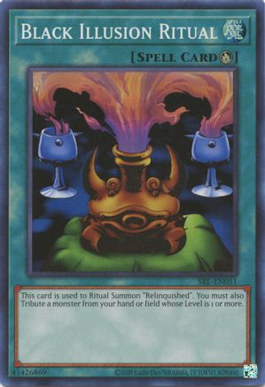 Image of Black Illusion Ritual (SRL-EN051) - Spell Ruler (25th Anniversary Edition) Unlimited