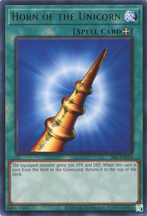 Image of Horn of the Unicorn (SRL-EN054) - Spell Ruler (25th Anniversary Edition) Unlimited