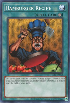 Image of Hamburger Recipe (SRL-EN063) - Spell Ruler (25th Anniversary Edition) Unlimited