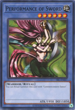 Image of Performance of Sword (SRL-EN067) - Spell Ruler (25th Anniversary Edition) Unlimited