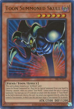 Image of Toon Summoned Skull (SRL-EN073) - Spell Ruler (25th Anniversary Edition) Unlimited