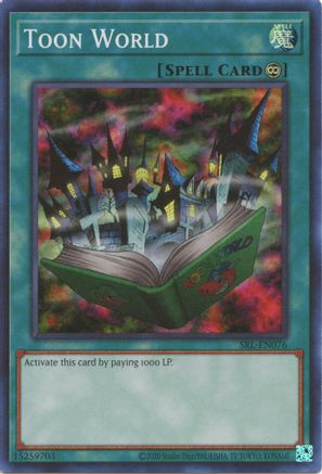 Image of Toon World (SRL-EN076) - Spell Ruler (25th Anniversary Edition) Unlimited