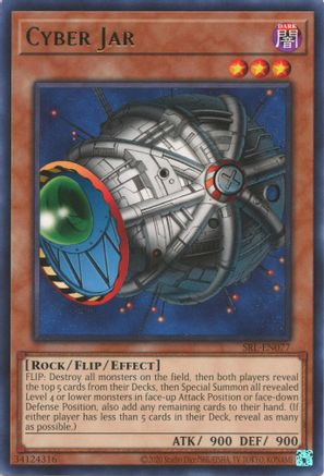 Image of Cyber Jar (SRL-EN077) - Spell Ruler (25th Anniversary Edition) Unlimited