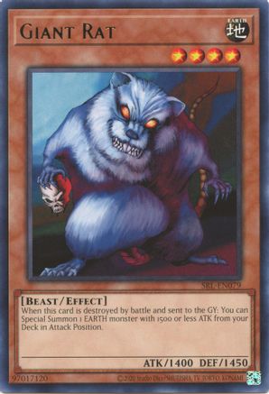 Image of Giant Rat (SRL-EN079) - Spell Ruler (25th Anniversary Edition) Unlimited