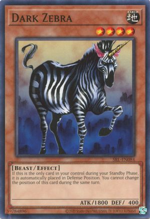 Image of Dark Zebra (SRL-EN084) - Spell Ruler (25th Anniversary Edition) Unlimited