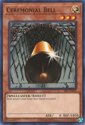 Image of Ceremonial Bell (SRL-EN092) - Spell Ruler (25th Anniversary Edition) Unlimited