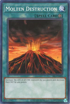 Image of Molten Destruction (SRL-EN098) - Spell Ruler (25th Anniversary Edition) Unlimited