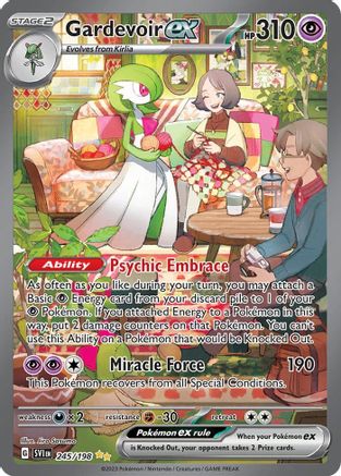 Image of Gardevoir ex 245/198  - Holofoil SV01 Scarlet & Violet Base Set - Special Illustration Rare