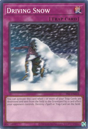 Image of Driving Snow (PSV-EN018) - Pharaoh's Servant (25th Anniversary Edition) Unlimited