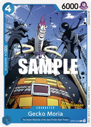 Image of Gecko Moria (OP02-054) - Paramount War Pre-Release Cards