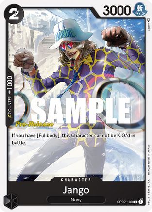 Image of Jango (OP02-100) - Paramount War Pre-Release Cards