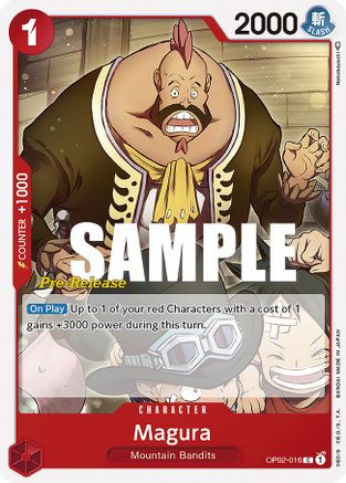 Image of Magura (OP02-016) - Paramount War Pre-Release Cards