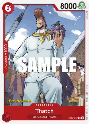Image of Thatch (OP02-007) - Paramount War Pre-Release Cards