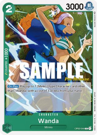 Image of Wanda (OP02-044) - Paramount War Pre-Release Cards