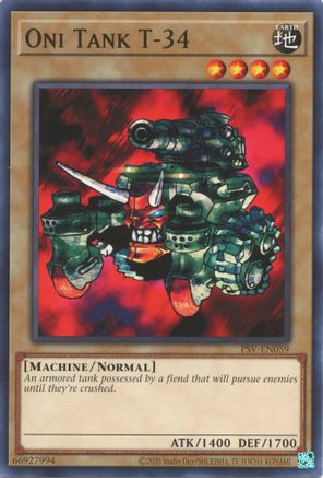 Image of Oni Tank T-34 (PSV-EN059) - Pharaoh's Servant (25th Anniversary Edition) Unlimited