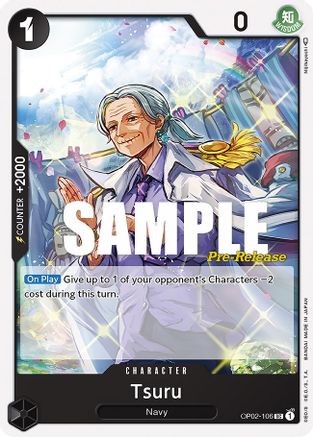 Image of Tsuru (OP02-106) - Paramount War Pre-Release Cards