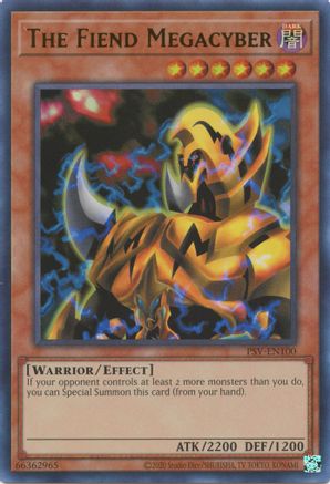 Image of The Fiend Megacyber (PSV-EN100) - Pharaoh's Servant (25th Anniversary Edition) Unlimited