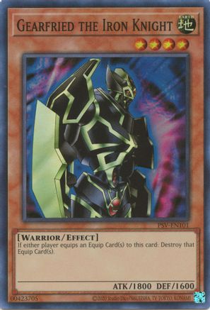 Image of Gearfried the Iron Knight (PSV-EN101) - Pharaoh's Servant (25th Anniversary Edition) Unlimited