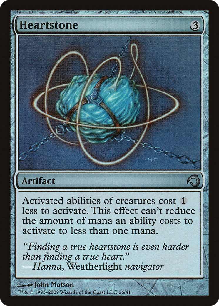 Image of Heartstone (PDS-026) - Premium Deck Series: Slivers Foil