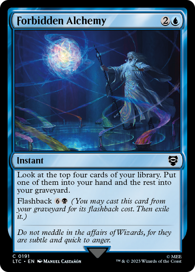 Image of Forbidden Alchemy (LTC-191) - Tales of Middle-earth Commander