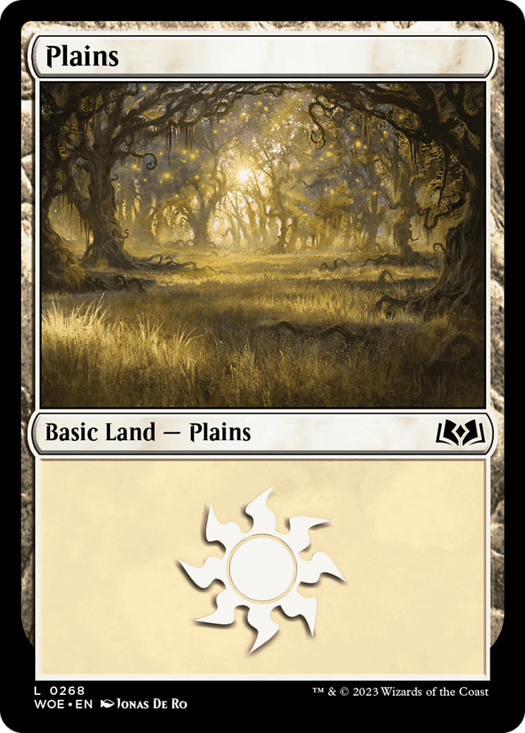 Image of Plains (0268) (WOE-268) - Wilds of Eldraine