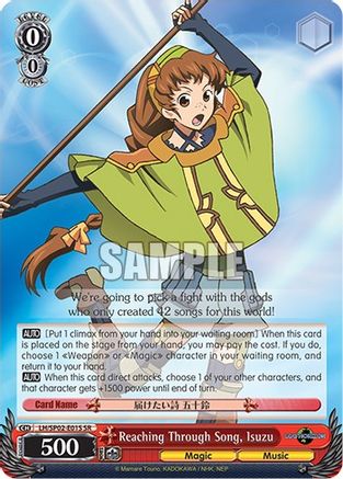 Image of Reaching Through Song, Isuzu (SR) (LH/SP02-E01S SR) - LOG HORIZON Power Up Set