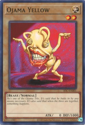 Image of Ojama Yellow (IOC-EN001) - Invasion of Chaos (25th Anniversary Edition) Unlimited