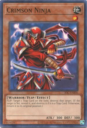 Image of Crimson Ninja (IOC-EN006) - Invasion of Chaos (25th Anniversary Edition) Unlimited