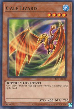 Image of Gale Lizard (IOC-EN008) - Invasion of Chaos (25th Anniversary Edition) Unlimited