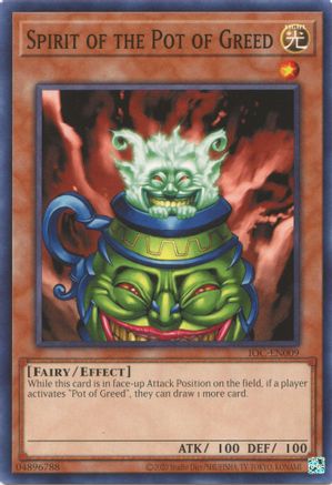 Image of Spirit of the Pot of Greed (IOC-EN009) - Invasion of Chaos (25th Anniversary Edition) Unlimited