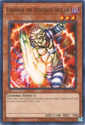 Image of Chopman the Desperate Outlaw (IOC-EN010) - Invasion of Chaos (25th Anniversary Edition) Unlimited