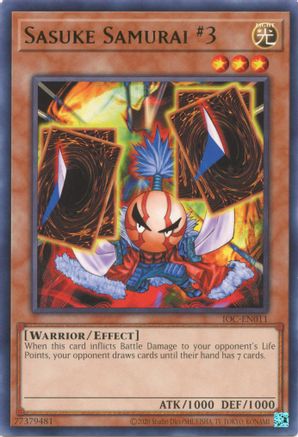 Image of Sasuke Samurai #3 (IOC-EN011) - Invasion of Chaos (25th Anniversary Edition) Unlimited