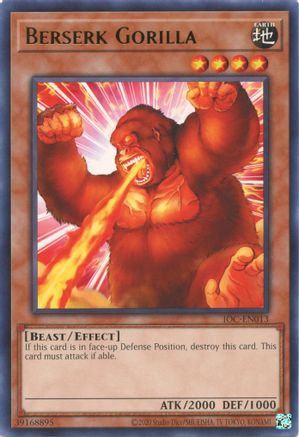 Image of Berserk Gorilla (IOC-EN013) - Invasion of Chaos (25th Anniversary Edition) Unlimited
