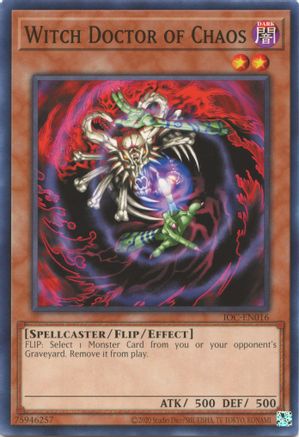 Image of Witch Doctor of Chaos (IOC-EN016) - Invasion of Chaos (25th Anniversary Edition) Unlimited