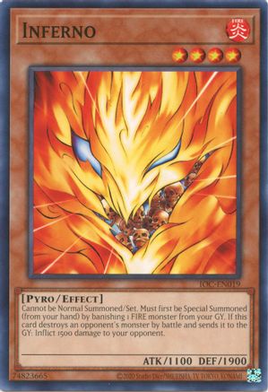 Image of Inferno (IOC-EN019) - Invasion of Chaos (25th Anniversary Edition) Unlimited