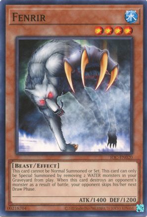 Image of Fenrir (IOC-EN020) - Invasion of Chaos (25th Anniversary Edition) Unlimited