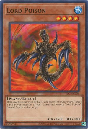 Image of Lord Poison (IOC-EN028) - Invasion of Chaos (25th Anniversary Edition) Unlimited
