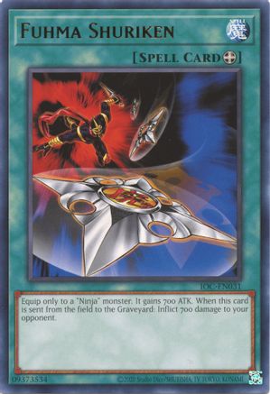 Image of Fuhma Shuriken (IOC-EN031) - Invasion of Chaos (25th Anniversary Edition) Unlimited