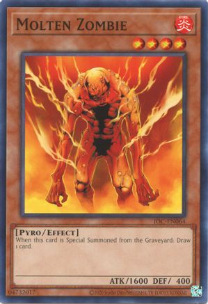 Image of Molten Zombie (IOC-EN064) - Invasion of Chaos (25th Anniversary Edition) Unlimited
