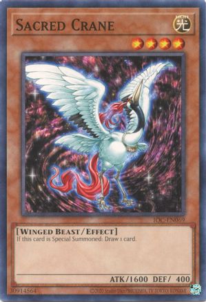 Image of Sacred Crane (IOC-EN069) - Invasion of Chaos (25th Anniversary Edition) Unlimited