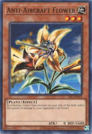 Image of Anti-Aircraft Flower (IOC-EN076) - Invasion of Chaos (25th Anniversary Edition) Unlimited